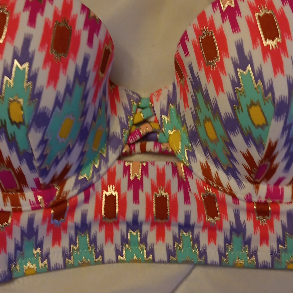 Victoria's Secret Underwire Strapless Swimsuit Top - Size 32A - Picture 3 of 6